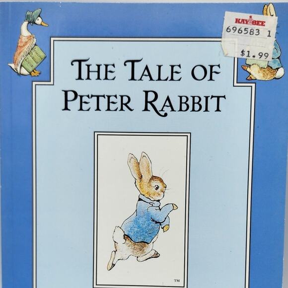 Vintage 1990 Kaybee Toys The Tale of Peter Rabbit Paperback Book, Beatrix Potter - Picture 2 of 12